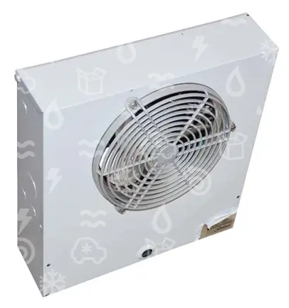 výparník ECO - Luvata EVS-41ED, 0,43 kW (dT 8st., R404A), s odtáváním